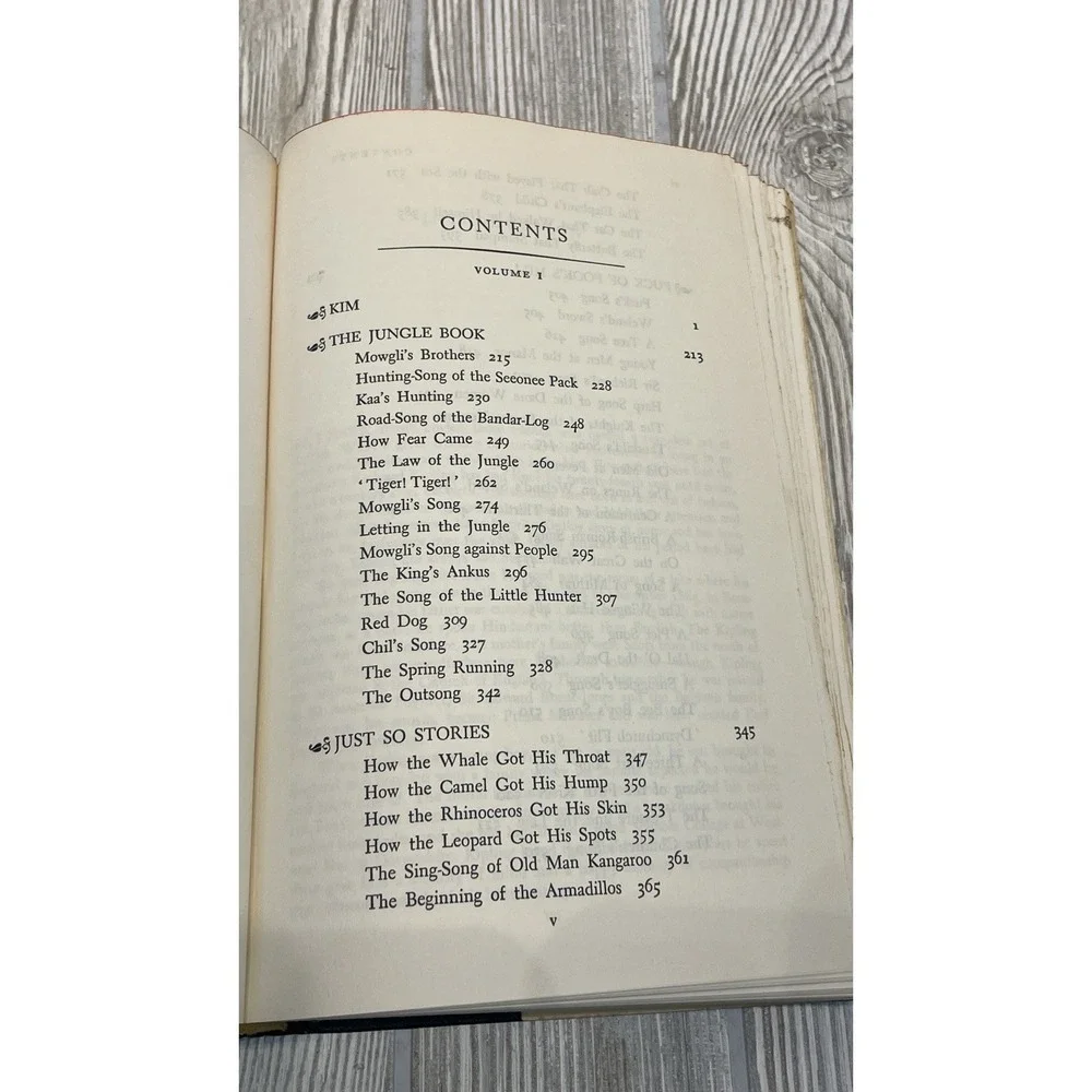 Kipling : A Selection of His Stories and Poems by John Beecroft Vol. 1 & 2 1956
